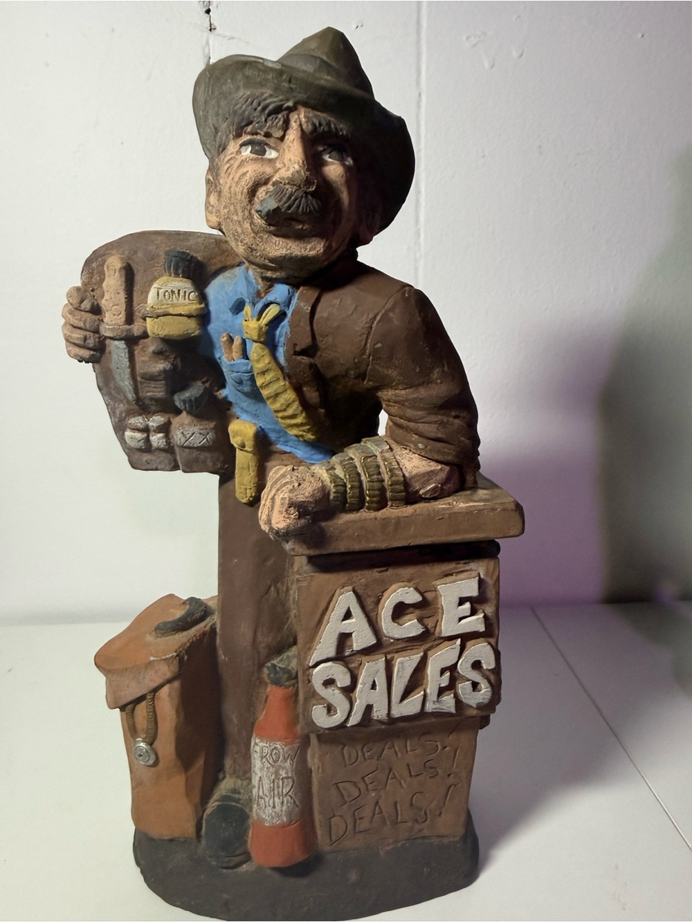 ACE Sales Salesman Figurine by Vincent